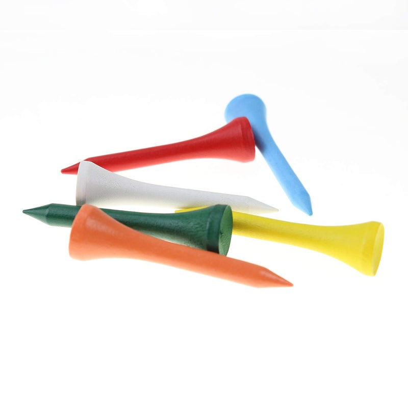 Crestgolf Golf Tees 1-5/8 inch Deluxe Tees Pack of 100 (Mixed Color) - Image 5